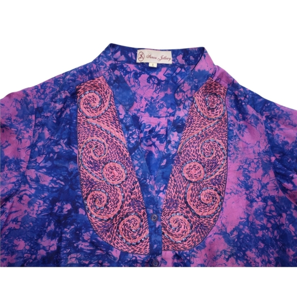 Sonia Jettley Blouse Size L - Picture 2 of 10